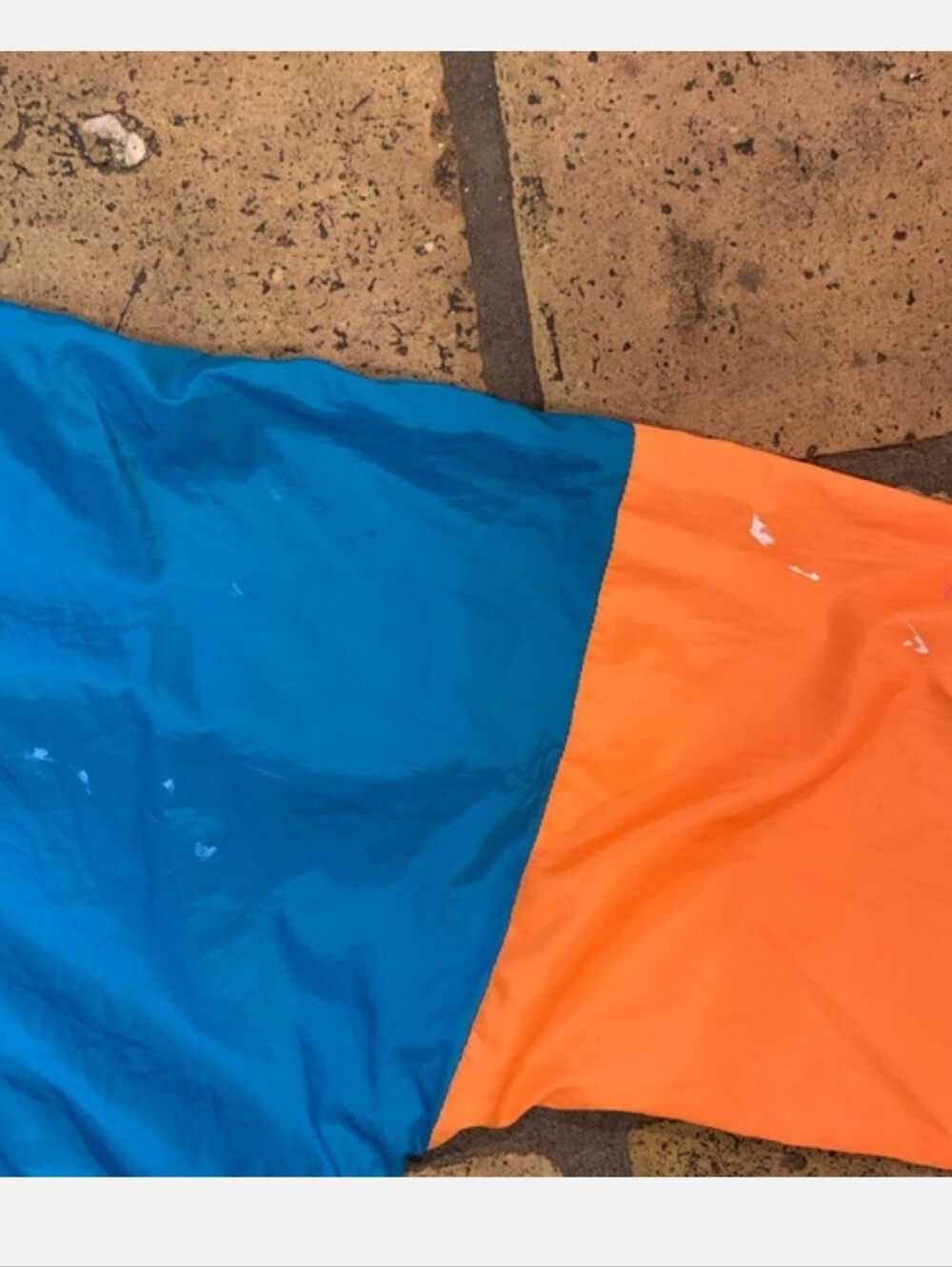 Cotopaxi Clorblock Pullover Windbreaker Jacket in Teal, Orange, Pink - Picture 4 of 4